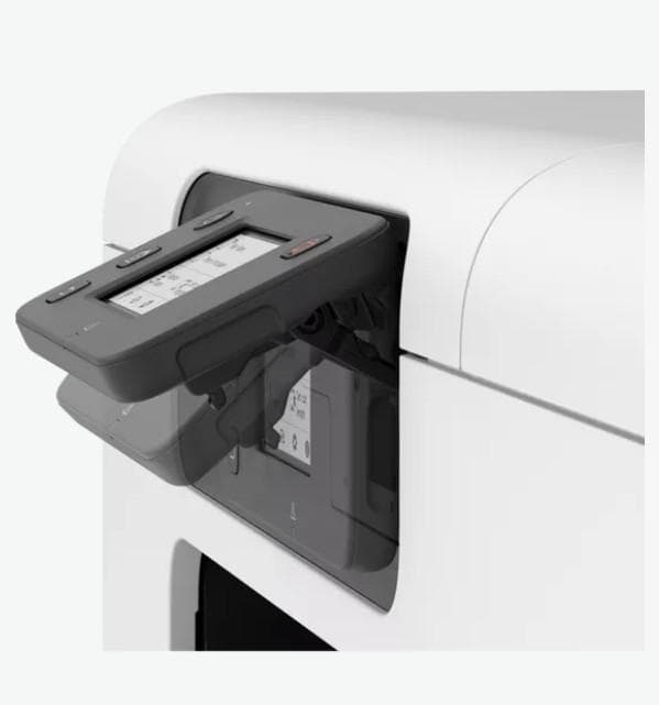 CANON TC-21 LARGE FORMAT PRINTER 24", 4 culori BK, C, M, Y, Apple AirPrint, Mopria, Chrome OS, Interfata: USB, Retea, WI-FI, Memorie: 1GB, Grosime hartie: 0.08mm - 0.28mm, Lungime printare: min.203.2mm, max. 4m, diametru maxim rola: 110mm, diamentu role intern: 2", Dimensiuni echipament: 968 x 533 x