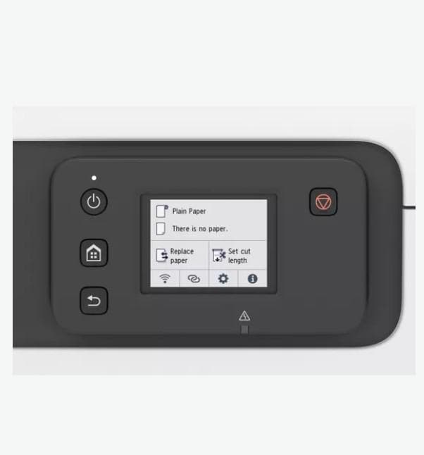CANON TC-21 LARGE FORMAT PRINTER 24", 4 culori BK, C, M, Y, Apple AirPrint, Mopria, Chrome OS, Interfata: USB, Retea, WI-FI, Memorie: 1GB, Grosime hartie: 0.08mm - 0.28mm, Lungime printare: min.203.2mm, max. 4m, diametru maxim rola: 110mm, diamentu role intern: 2", Dimensiuni echipament: 968 x 533 x