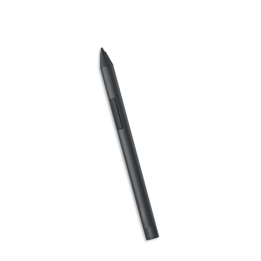 Dell Active Pen PN5122W, Active stylus, Colour: Black, Buttons Qty: 2, Features: Pressure sensitivity, Pressure Levels: 4096, Included Accessories: Nib removal tool, nibs (2 pcs.), AAAA battery, Dimensions (WxDxH): 0.95 cm x 0.95 cm x 14 cm, Weight: 14.2 g, Run Time (Up To): 12 months, 3y warranty