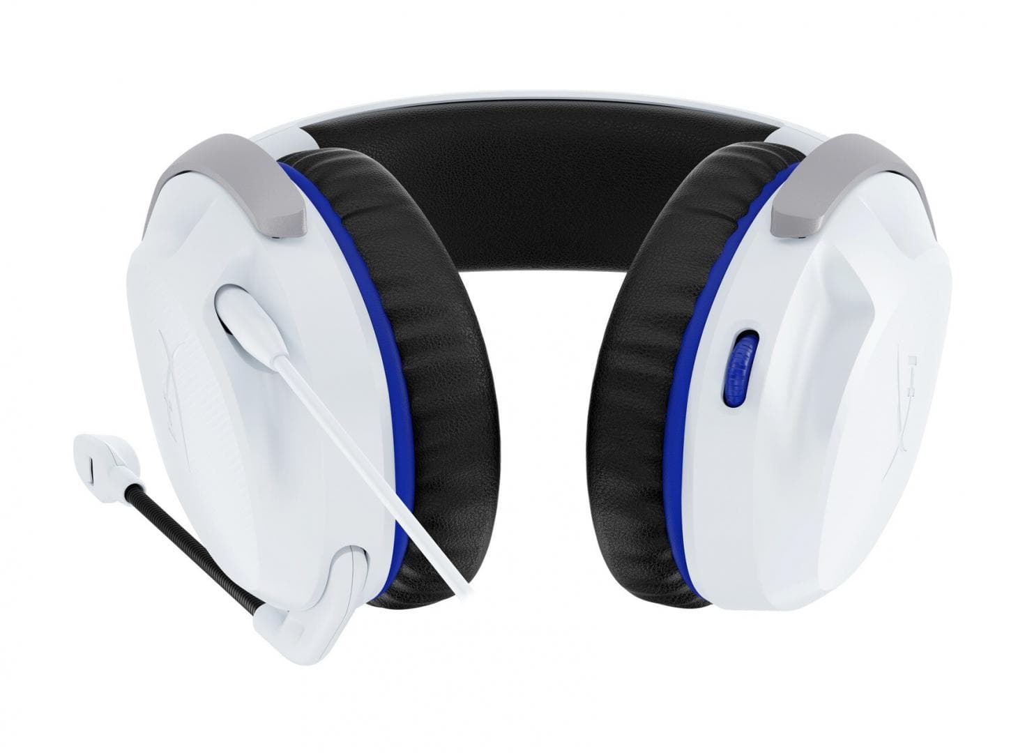 Casti gaming cu fir HyperX CloudX Stinger 2 Xbox/PC, jack 3,5mm pentru conectare direct la controller, drivere 50mm, slidere gradate, microfon cu noise cancelling, spuma cu memorie, alb