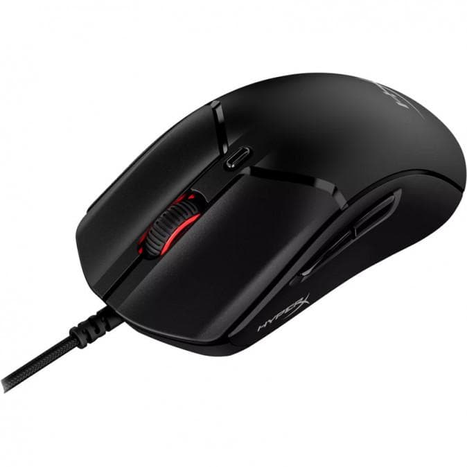 Mouse gaming wireless HyperX Pulsefire Haste 2 Mini, timp de raspuns 8000 Hz @ 0,125 ms, rezolutie: 26000 DPI, iluminare RGB, baterie pana la 100 ore, negru