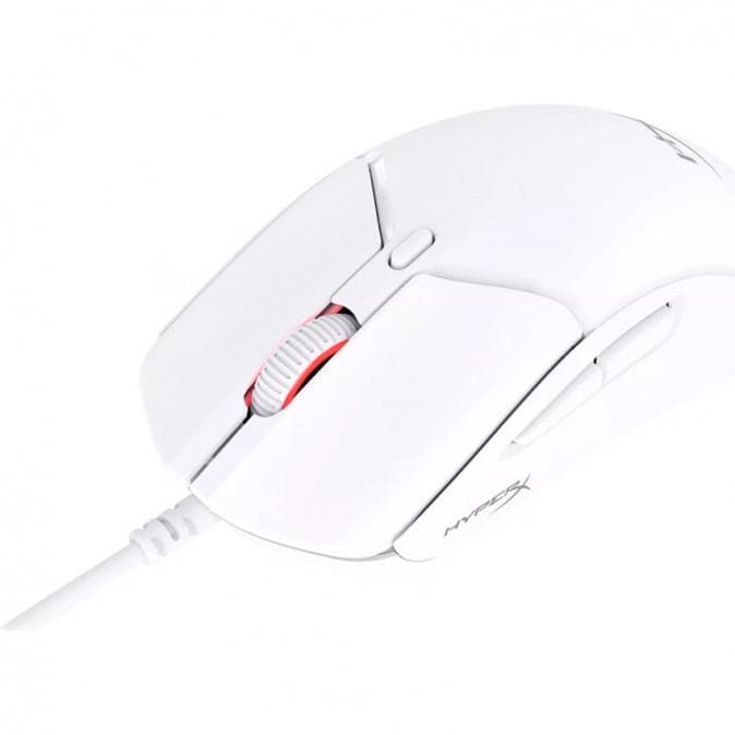 Mouse gaming wireless HyperX Pulsefire Haste 2 Mini, timp de raspuns8000 Hz @ 0,125 ms, rezolutie: 26000 DPI, iluminare RGB, durata de viata baterie pana la 100 ore, alb