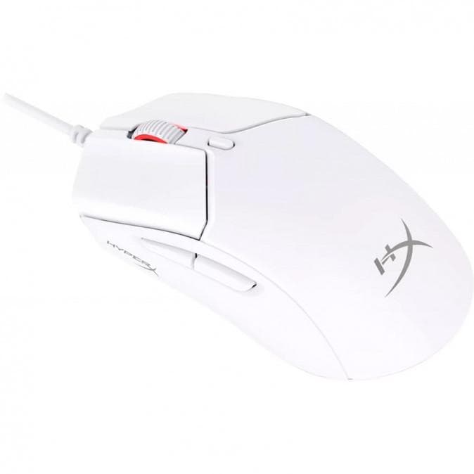 Mouse gaming wireless HyperX Pulsefire Haste 2 Mini, timp de raspuns8000 Hz @ 0,125 ms, rezolutie: 26000 DPI, iluminare RGB, durata de viata baterie pana la 100 ore, alb