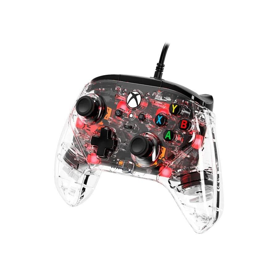 Controller cu fir HyperX Clutch Gladiate, iluminare RGB, dimensiuni 6.1 x 4.37 x 2.56