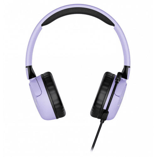 Casti gaming cu fir HyperX Cloud Mini, PC/Nintendo Switch/controllere PS/Xbox/tablete, volum limitat la 85dB, Bluetooth/Jack 3.5 mm, autonomie pana la 25 de ore, frecventa raspuns 20 Hz - 20 KHz, mov