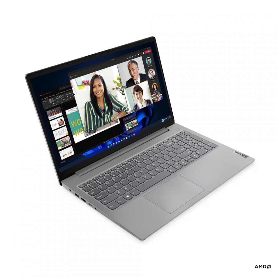 Laptop SMB Lenovo V15 G4 AMN, cu procesor AMD Ryzen 5 7520U, 15.6'' FHD TN, 16 GB DDR5, 512 GB SSD, AMD Radeon 610M, Windows 11 Pro