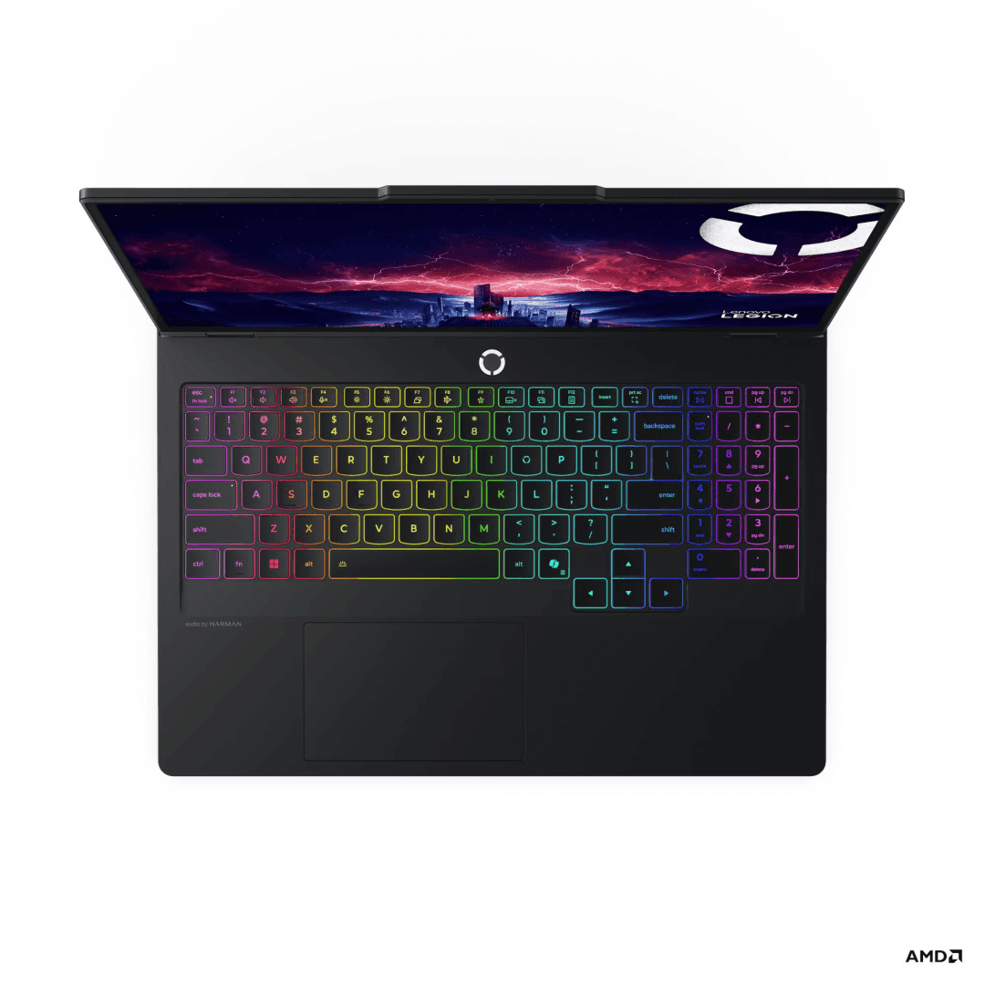 Laptop Gaming Lenovo Legion Pro 5 16, cu procesor AMD Ryzen 9 9955HX, 16'' OLED, 32 GB DDR5, 2 TB SSD, NVIDIA GeForce RTX 5070, 8GB GDDR7, Fr OS
