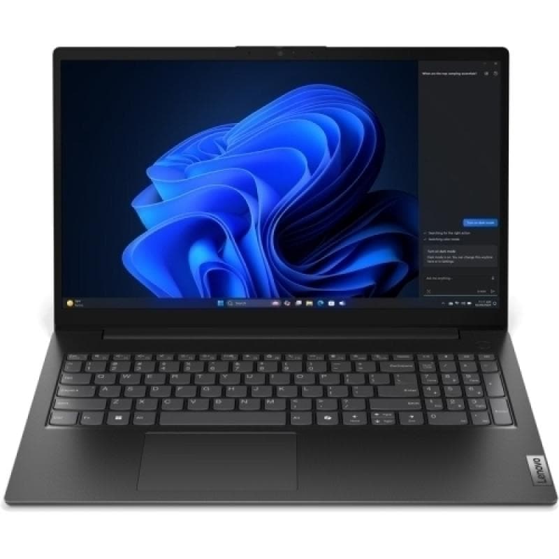 Laptop SMB Lenovo V15 G5 IRL, cu procesor Intel Core i3-1315U, 15.6'' IPS, 8 GB DDR5, 512 GB SSD, Intel UHD Graphics, Fr OS