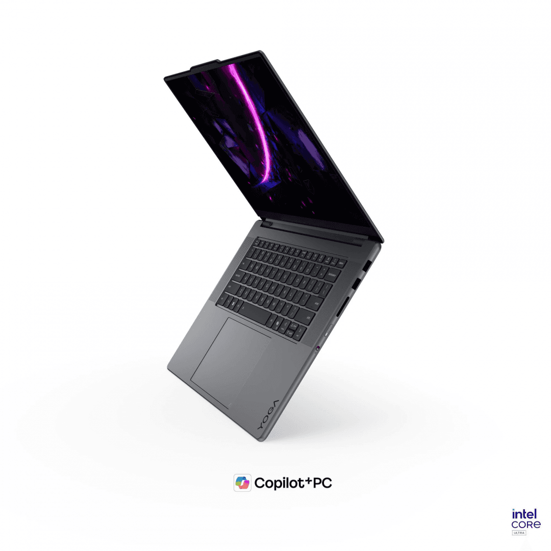 Laptop Consumer Lenovo Yoga Pro 9 16IPH11, cu procesor Intel Core Ultra 7 356H, 16'' OLED, 32 GB LPDDR5x, 1 TB, NVIDIA GeForce RTX 5060, 8 GB GDDR7, Windows 11 Pro