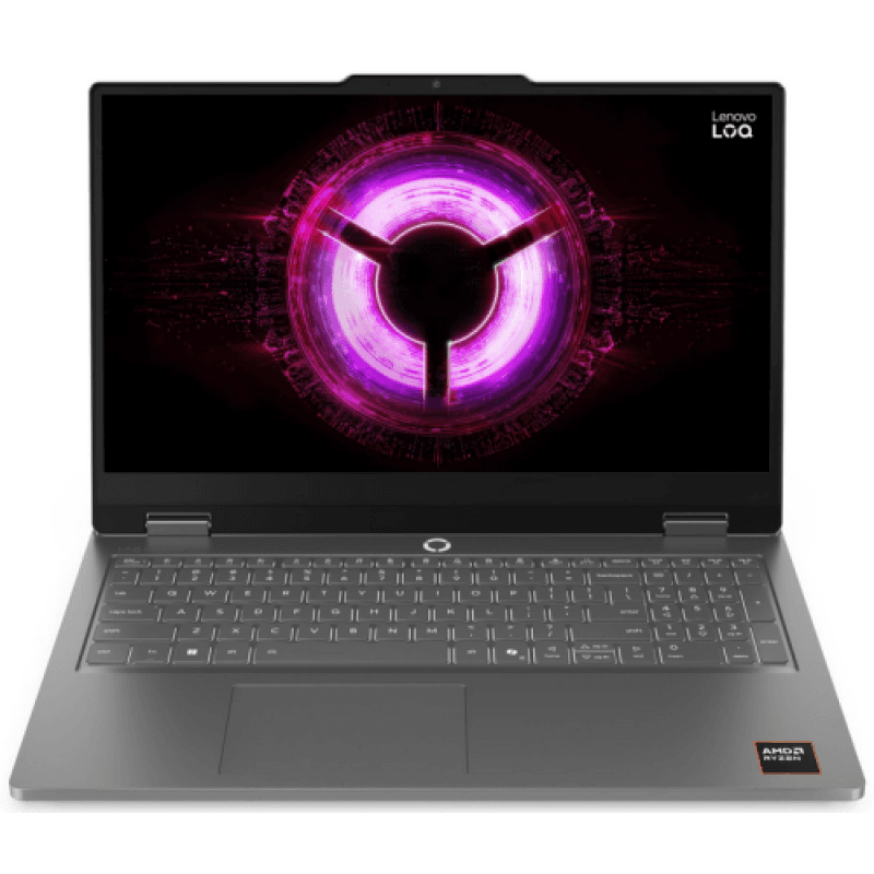 Laptop Gaming Lenovo LOQ Essential 15ARP11, cu procesor AMD Ryzen 7 170, 15.6'' IPS, 16 GB DDR5, 1 TB SSD, NVIDIA GeForce RTX 5050, 8GB GDDR7, Fr OS