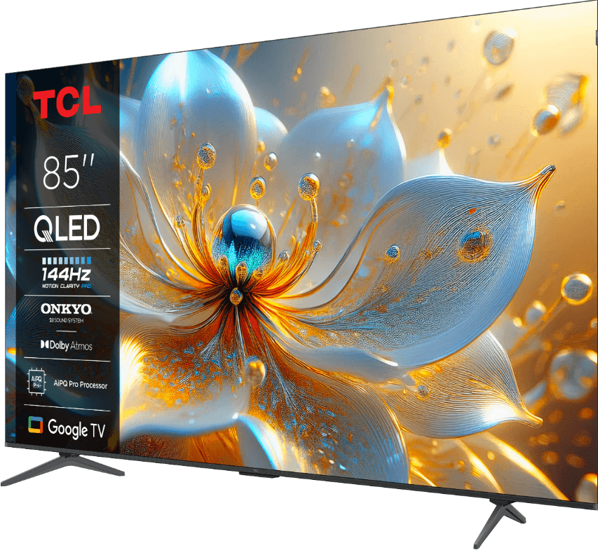 Televizor TCL QLED 85T8C, 215 cm, Smart Google TV, 4K Ultra HD, (Model 2025)