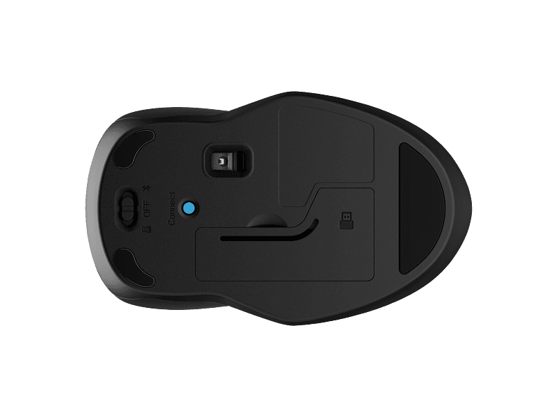 HP MOUSE 255 Dual Wireless, Culoare: Negru, Dimensiuni: 69.3 x 115 x 38.2 mm, Greutate: 68.3 g, Garantie 1 an