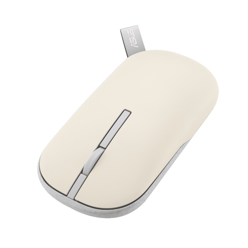 MD100 MOUSE PUR BT 5.0 + RF 2.4GHZ 90XB07A0-BMU010,Weight:0.22 Oat Milk Color for WW, with Green Tea Latte cover included, Dimensions: 107mm (L) x 60mm (W)x 27,8mm (H), Weight: 56g,