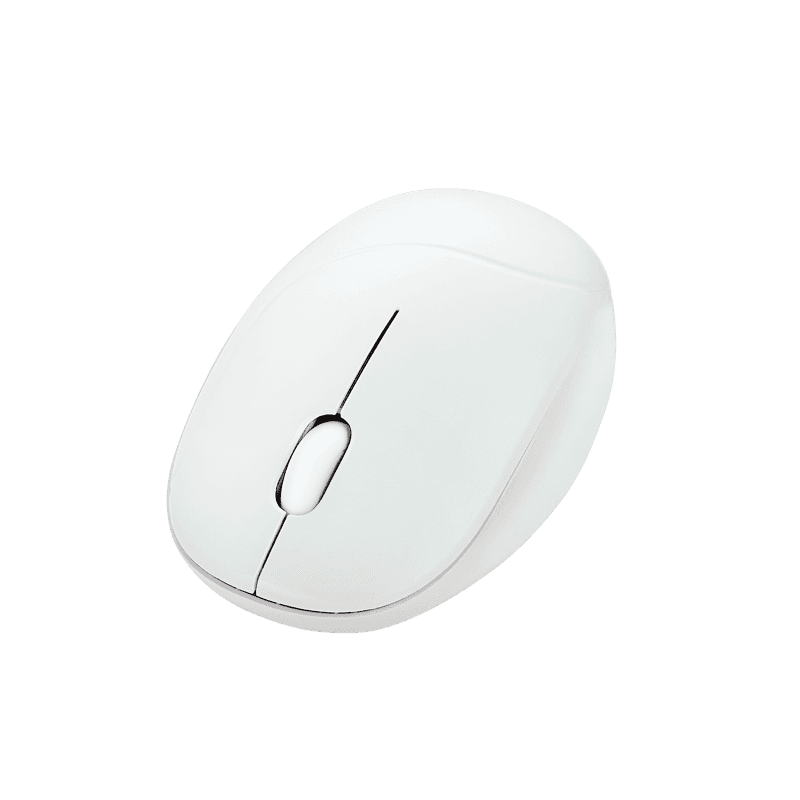 ASUS Fragrance Mouse MD101. Form factor: Ambidextrous. Movement detection technology: Optical, Device interface: RF Wireless + Bluet ooth, Movement resolution: 2400 DPI, Buttons type: Pressed buttons, Buttons quantity: 3, Scroll type: Wheel. Power source: Batteries. Product colour: White