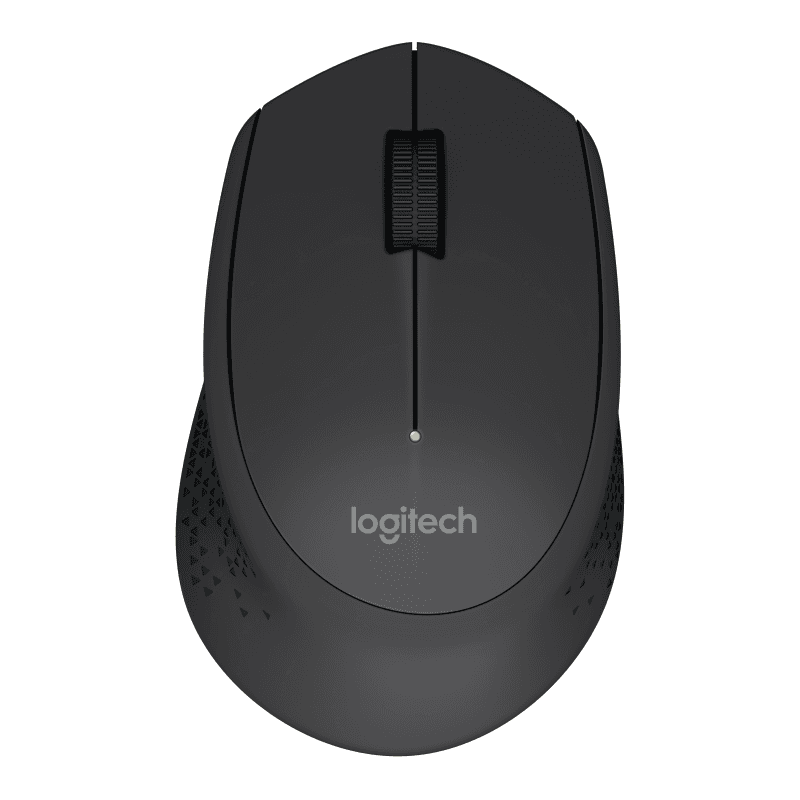 Mouse Logitech wireless M280, senzor optic, interfata nano-usbm rezolutie maxima 1000 DPI, butoane/rotite 3/1, dimensiuni 105.4 x 67.9 x 38.4 mm, negru