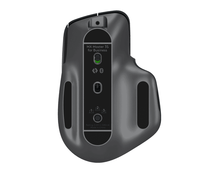 Mouse wireless Logitech Mouse Mx Master 3S For Business, rezolutie 1000 - 1499 dpi, dimensiuni 124.9 x 84.3 x 51 mm