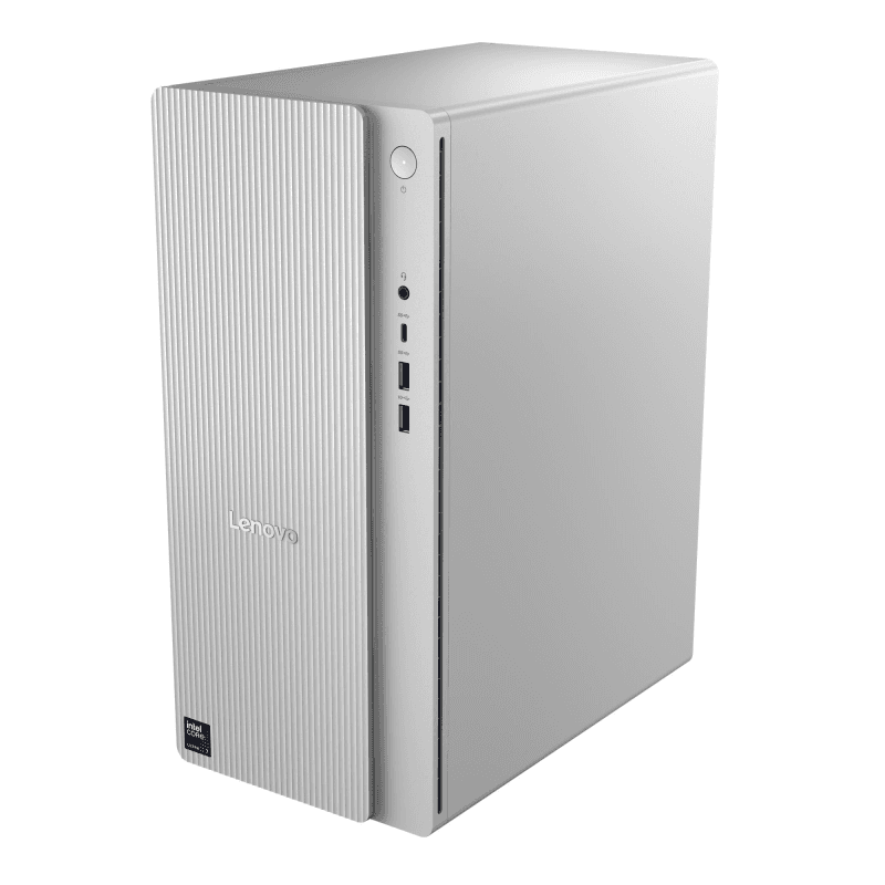 Desktop Lenovo IdeaCentre Tower 17IAS10 , Intel® Core Ultra 7 265, 20C (8P + 12E) / 20T, Max Turbo up to 5.3GHz, 30MB Intel Smart Cache, video Integrated Intel® Graphics, RAM 1x 16GB UDIMM DDR5-5600; Two DDR5 UDIMM slots, dual-channel capable; Up to 32GB DDR5-5600,  1TB SSD M.2 2280 PCIe® 4.0x4