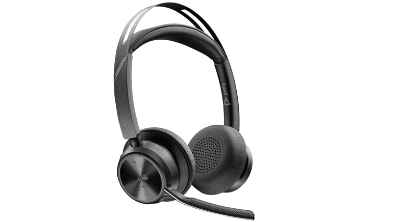 Poly Voyager Focus 2 Microsoft Teams Certified USB-C-C Headset +USB-C/A Adapter