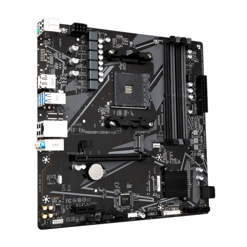 Placa de bază Gigabyte A520M DS3H V2 AM4
