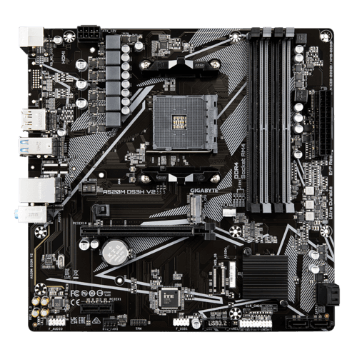 Placa de bază Gigabyte A520M DS3H V2 AM4