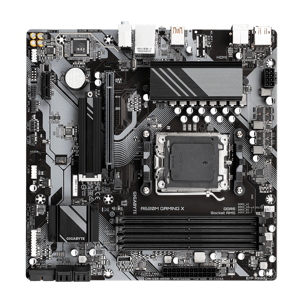Placa de bază Gigabyte A620M GAMING X AX AM5