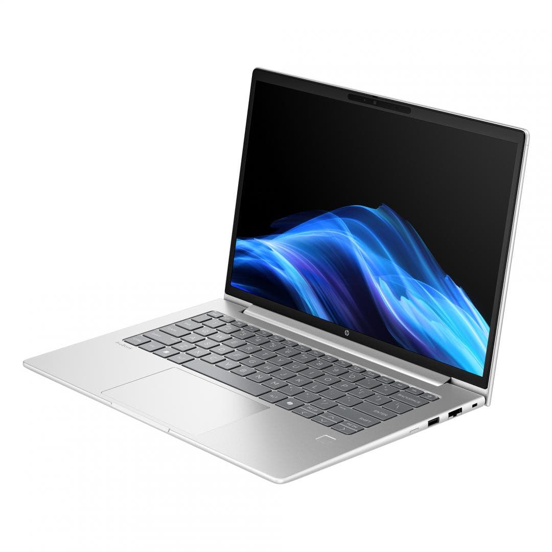 Laptop HP ProBook 4 G1i cu procesor Intel Core U5-225U 12-Core (1.7GHz, up to 4.8GHz, 12MB)- 12 NPU TOPS, 14.0 inch WUXGA, 16GB DDR5, SSD 512GB PCIe NVMe, Intel Graphics, Windows 11 Pro 64bit, AI PC(<40 TOPS), Pike Silver, 1yw