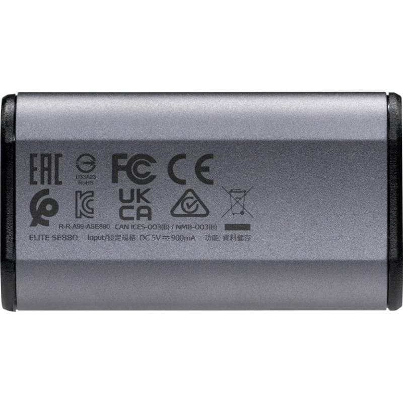 SSD Extern Adata Elite SE880  500GB  USB 3.2 TITANIUM