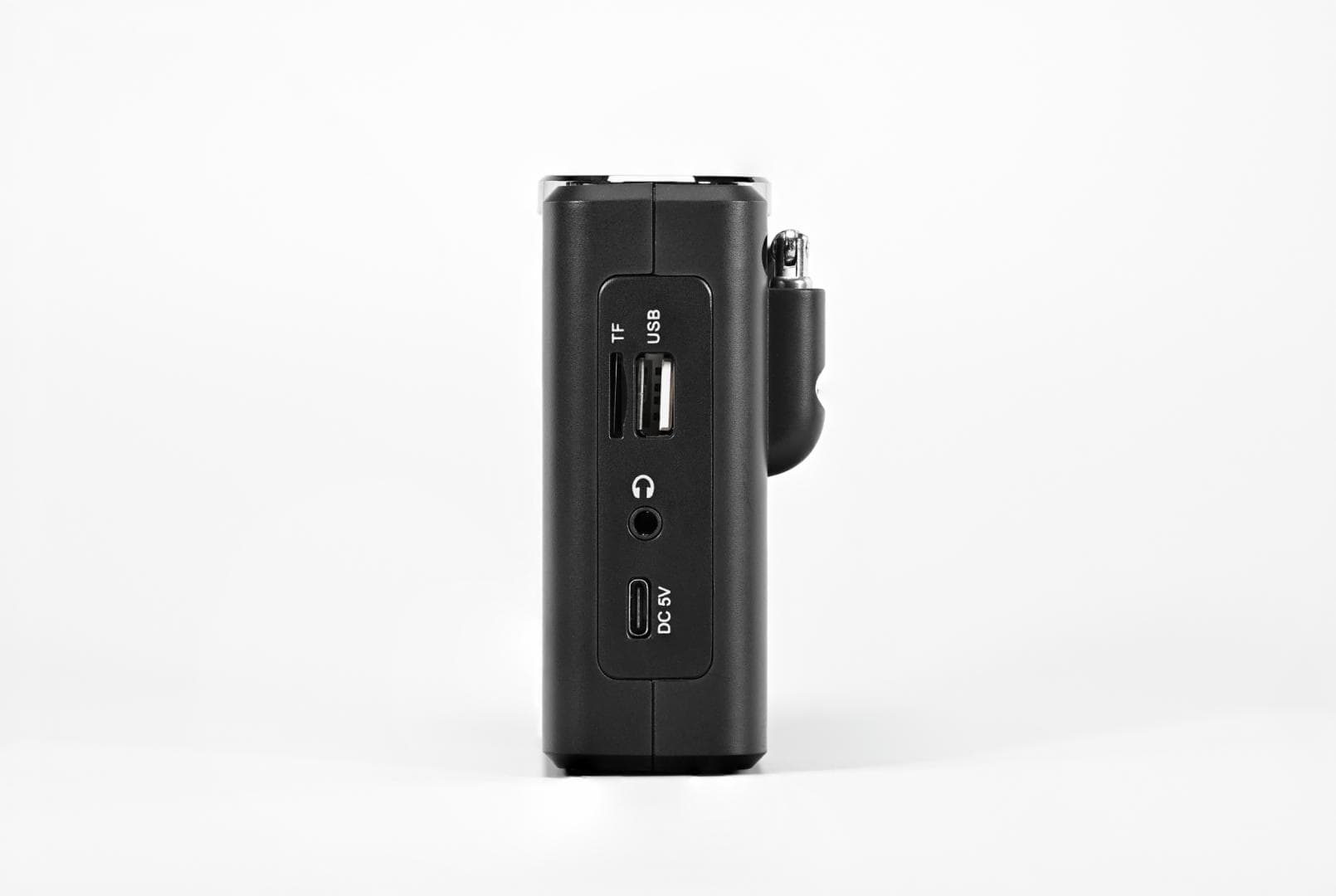 Radio cu ceas Akai APR-600 cu baterii 3x AAA, bluetooth 5.0, 0.8W, negru