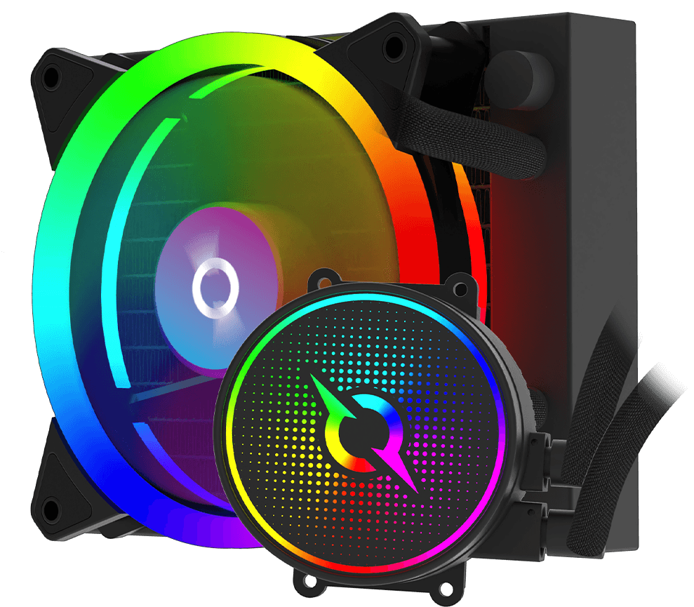 Cooler Procesor  AQYRIS AQUARIUS 120 AIO ARGB NEGRU