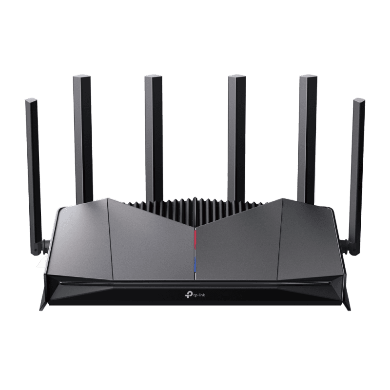 BE6500 Dual-Band Wi-Fi 7 Gaming Router SPEED: 688 Mbps at 2.4 GHz + 5765 Mbps at 5 GHz SPEC: 6× external Antennas, 2.0 GHz Quad-Core CPU, 1*2.5 Gbps WAN port + 1*2.5 Gbps LAN port + 3*1 Gbps LAN ports, 1*USB 3.0 Port, MLO, 4096-QAM, OFDMA, HE160 on 5GHz FEATURE: Tether App, WPA3, Access Point Mode