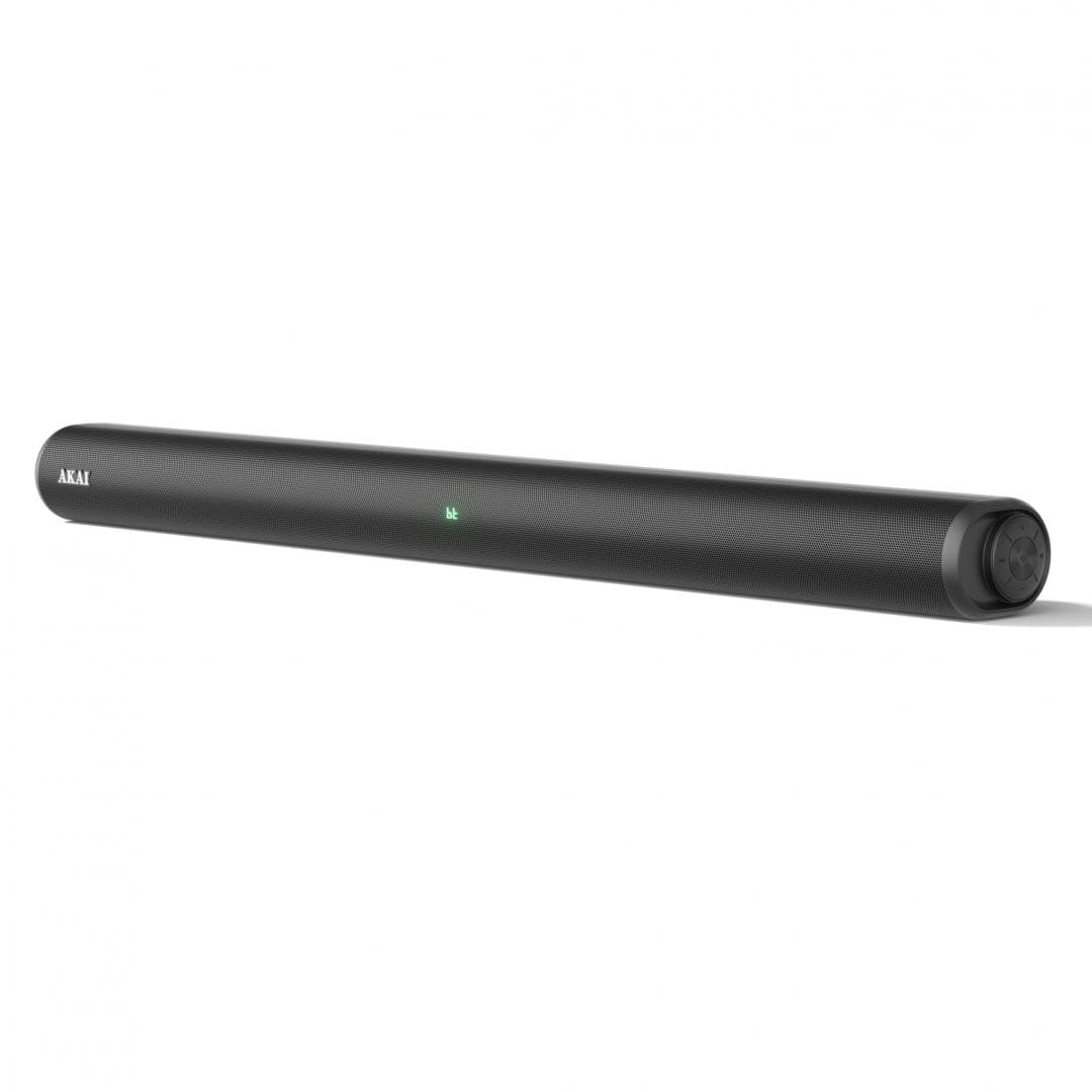 Soundbar Akai ASB-6L, putere RMS 60 W, difuzoare 2.25", 15W x 4., raspusn in frecventa 50Hz-18kHz, impendatanta 4 ohmi, negru