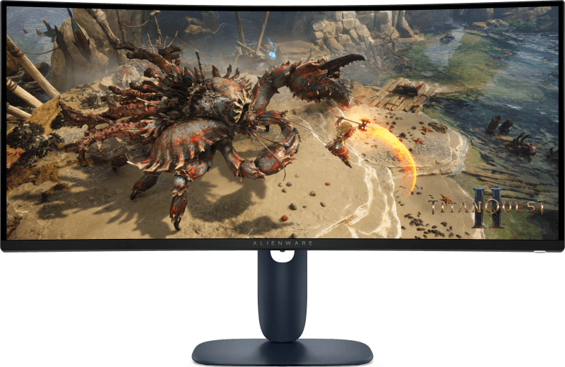 Monitor Alienware 34" AW3425DWM Gaming, 86.43 cm, Maximum preset resolution: DisplayPort: 3440 x 1440 at 180 Hz (DSC enabled and visually lossless), HDMI port: 3440 x 1440 at 180 Hz , Screen type: Active matrix-TFT LCD, Panel type: Vertical Alignment (VA) Technology, Faceplate coating: Anti-glare