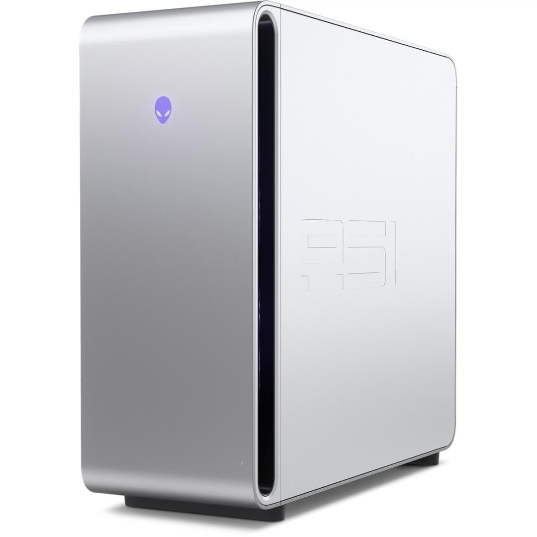 Desktop Gaming Alienware Area-51 AAT2265, 1500W Platinum Rated ATX12VO PSU, 360mm Liquid-Cooled CPU, AMD Ryzen(TM) 9 9950X3D Processor (16 cores, 128MB Total Cache, 4.3GHz to 5.7GHz), NVIDIA(R) GeForce RTX(TM) 5090, 32GB GDDR7, 64GB Dual Channel DDR5 XMP, 2x32GB, 6400MT/s, 1TB M.2 PCIe Gen5 NVMe
