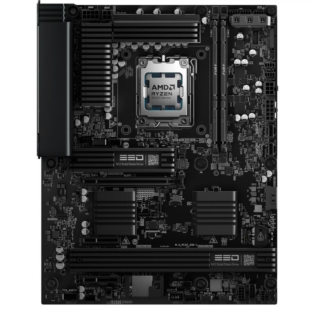 Desktop Gaming Alienware Area-51 AAT2265, 1500W Platinum Rated ATX12VO PSU, 360mm Liquid-Cooled CPU, AMD Ryzen(TM) 9 9950X3D Processor (16 cores, 128MB Total Cache, 4.3GHz to 5.7GHz), NVIDIA(R) GeForce RTX(TM) 5090, 32GB GDDR7, 64GB Dual Channel DDR5 XMP, 2x32GB, 6400MT/s, 1TB M.2 PCIe Gen5 NVMe