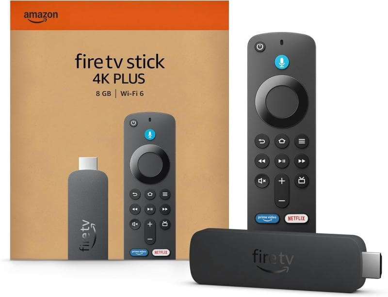 Amazon Fire TV Stick 4K Plus. HD type: 4K Ultra HD, Operating system installed: Fire OS, Maximum video resolution: 3840 x 2160 pixels. Device interface: HDMI, Wi-Fi standards: 802.11a, 802.11b, 802.11g, Wi-Fi 4 (802.11n), Wi-Fi 5 (802.11ac), Wi-Fi 6 (802.11ax). Power source: AC adapter. Product
