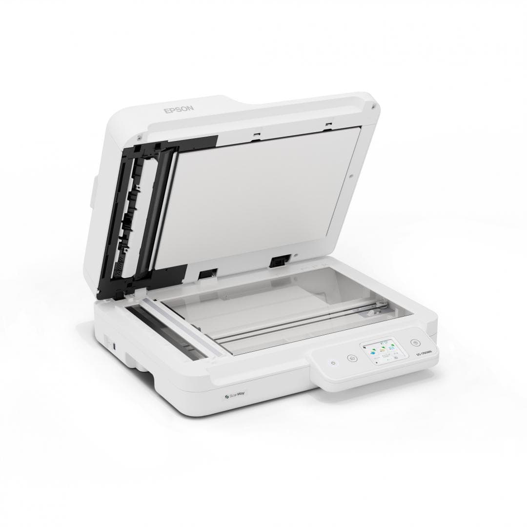 EPSON DS-1760WN DESKTOP A4 SCANNER, SCANNER, Tip Flatbed, Rezolutie 1.200 DPI x 1.200 DPI, ADF 600 DPI x 600 DPI, Formate hartie: A4 (21.0x29.7 cm), A5 (14.8x21.0 cm), A6 (10.5x14.8 cm), B5, B6, Letter, Letter Legal, Susra lumina: ReadyScan LED technology, Viteza scanare: Monochrome:30 pages/min -