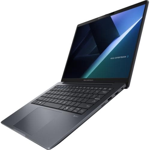 Laptop Business ASUS ExpertBook B3, cu procesor Intel Core Ultra 5 125H, 14'' IPS, 16 GB DDR5, 512 GB SSD PCIe 4.0 NVMe, Intel Arc Graphics, Fr OS