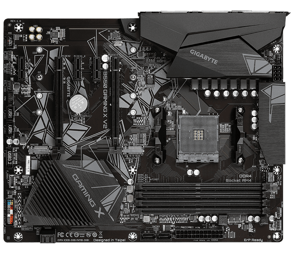 Placa de bază Gigabyte B550 GAMING X V2 AM4