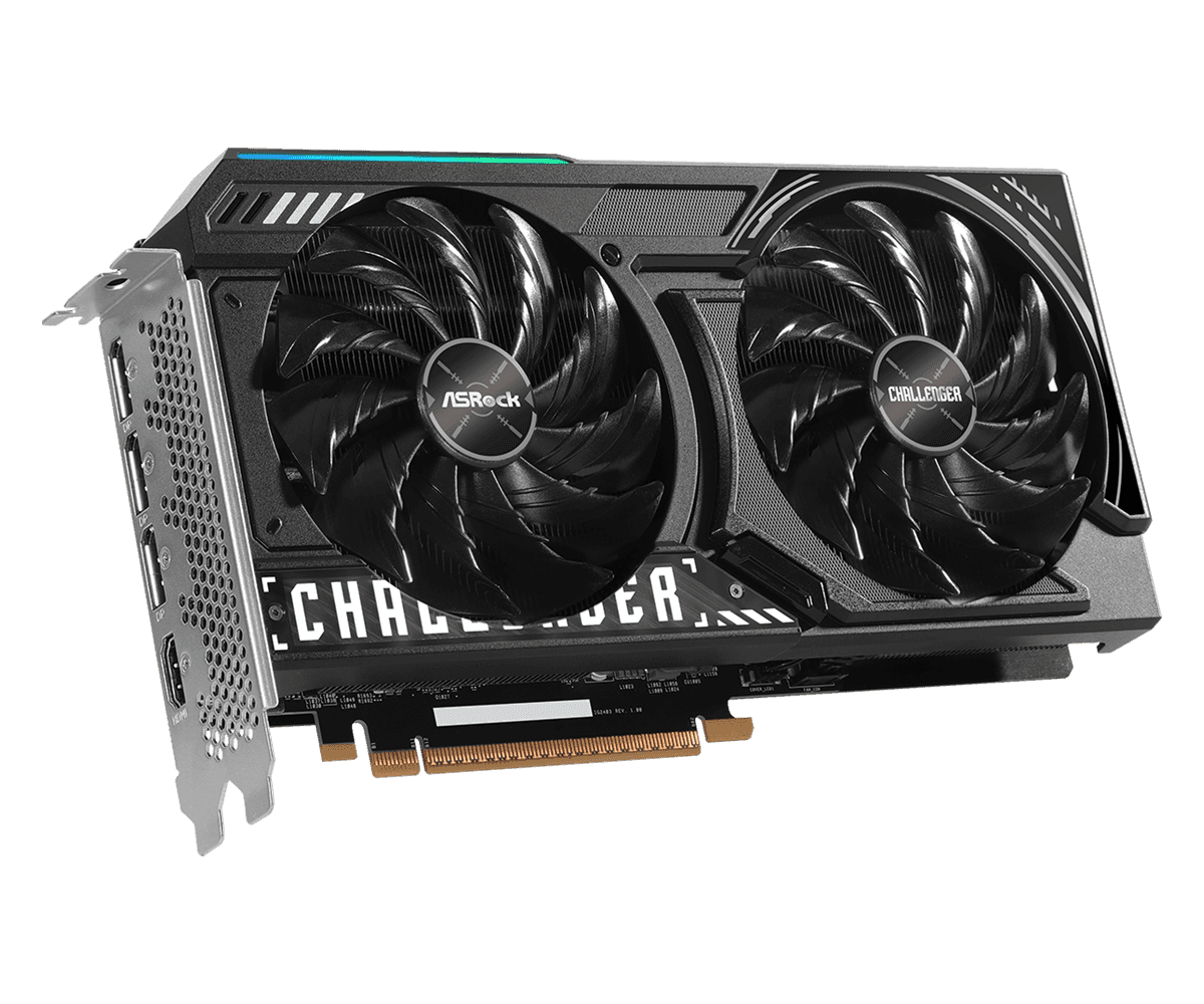 Placa Video ASROCK INTEL ARC B580 CHALLENGER 12GB OC GDDR6 192 bit