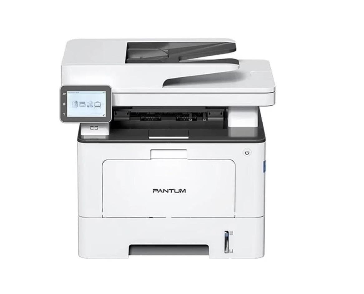 Multifunctionala A4 laser monocrom Pantum BM5201ADN, Viteza:42 ppm, procesor: 1.2 GHz, Memorie 1GB, Limbaj: PCL5e, PCL6e, PS, Ecran tactil 3.5 inch, Tava alimentare de 250 coli, tava iesire de 150 coli, tava multifunctionala de 60 coli, ADF 50 coli, DADF, Interfata: USB, retea.Volum recomandat 4000
