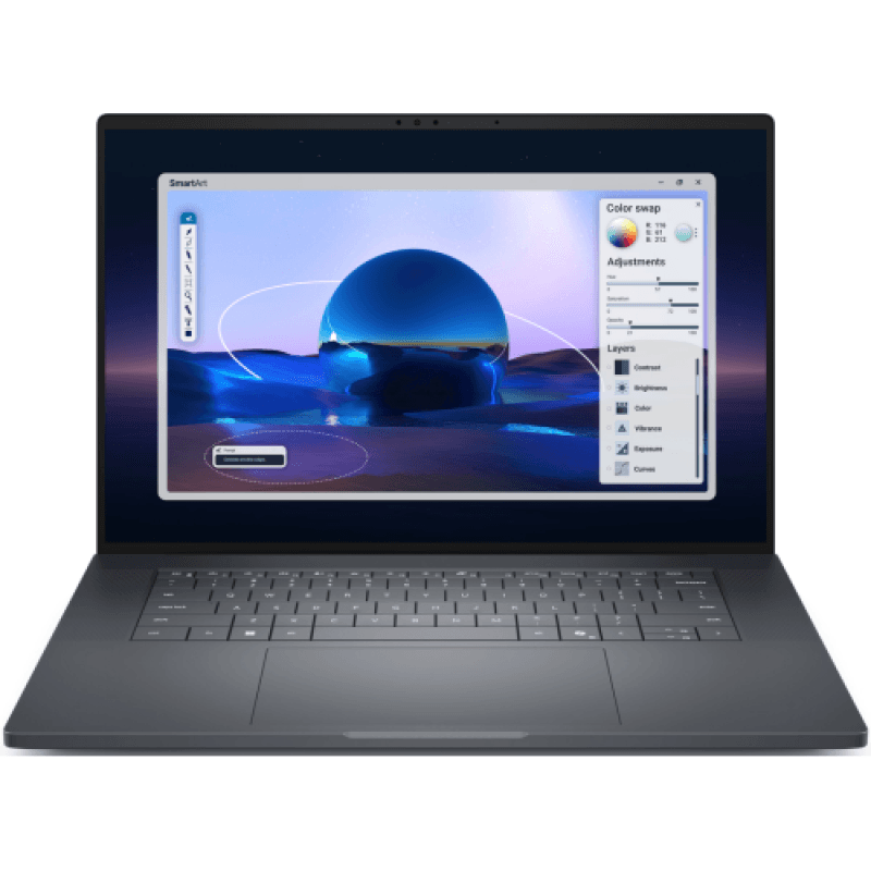 Laptop Workstation Dell Pro Max 16 Premium, cu procesor Intel Core Ultra 7 265H, 16'' IPS, 32 GB LPDDR5x, 1 TB SSD, NVIDIA RTX PRO 1000, 8GB GDDR7, Linux
