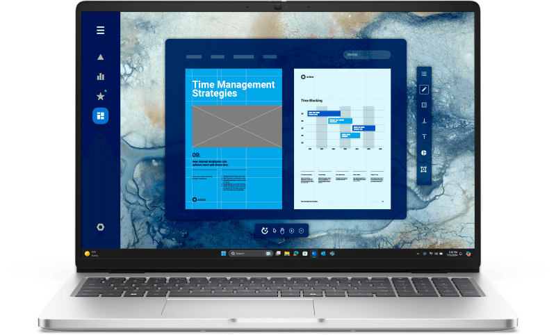 Laptop Business DELL Pro 16, cu procesor Intel Core Ultra 5 235U, 16'' IPS, 32 GB DDR5, 512 GB SSD, Intel Graphics, Windows 11 Pro