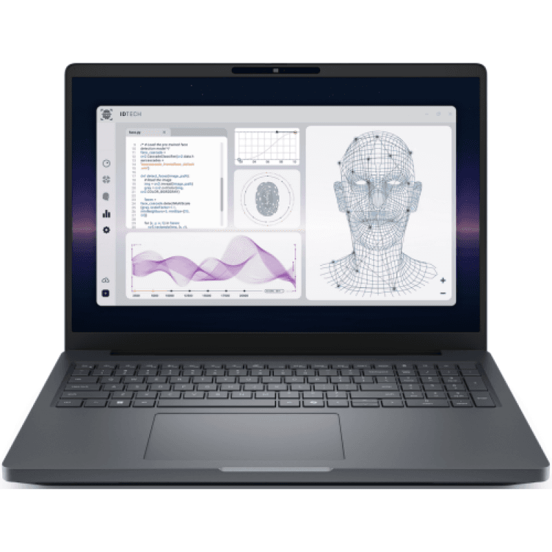 Laptop Workstation Dell Pro Max 16 Plus, cu procesor Intel Core Ultra 9 285HX, 16'' IPS, 64 GB DDR5, 1 TB SSD, NVIDIA RTX PRO 3000 12 GB GDDR7, Linux