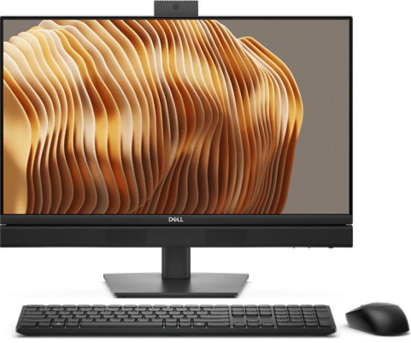 DELL PRO All-In-One QC24250, 24-inch Non-touch Panel, 35W CPU, FHD HDR Camera, 160W Bronze, WW, Intel(R) Core(TM) Ultra 7 265 vPro(R) (13 TOPS NPU, 20 cores, up to 5.3GHz), Integrated Graphics, 16 GB: 1 x 16 GB, DDR5, up to 5600 MT/s, non-ECC, 512GB SSD, Intel(R) Wi-Fi 6E AX211, 2x2, 802.11ax