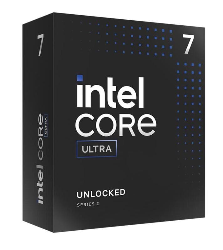 Intel Core Ultra 7 265F. Processor family: Intel Core Ultra 7, Processor socket: LGA 1851 (Socket V1), Package type: Box. Neural processor unit (NPU): Intel AI Boost, AI software frameworks supported by NPU: DirectML, OpenVINO, Windows ML, ONNX RT, WebNN, Total  processor performance up to: 25 TOPs