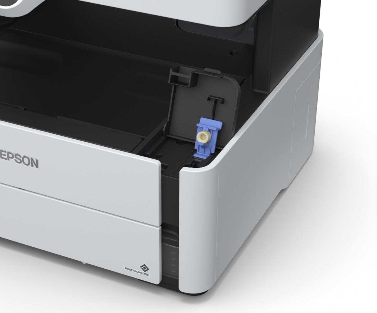 Multifunctional inkjet mono Eco tank M2170, dimensiune A4 (Printare, Copiere, Scanare), viteza 39ppm alb-negru, rezolutie 1200 x 2400 dpi, alimentare hartie 250 coli, scanner CIS rezolutie 1200x2400 dpi, Ecran LCD 3.7cm, interfata: USB, Ethernet, WiFi, Wi-Fi Direct, consumabile: C13T01L14A