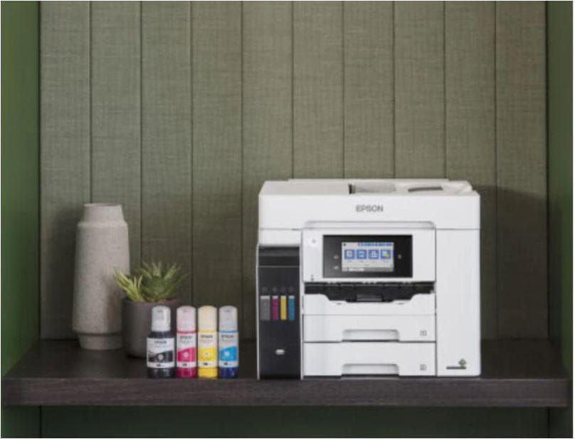 Multifunctional inkjet color CISS Epson L6580, dimensiune A4 (Printare, Copiere, Scanare, Fax), viteza 32 ppm alb-negru, 32ppm color, rezolutie 4800x1200 dpi, alimentare hartie 250 coli, ADF 50 coli scanner CIS rezolutie 1200x2400 dpi, DADF, fax memorie 180 pagini, Limbaje printare: PCL3, PCL5c