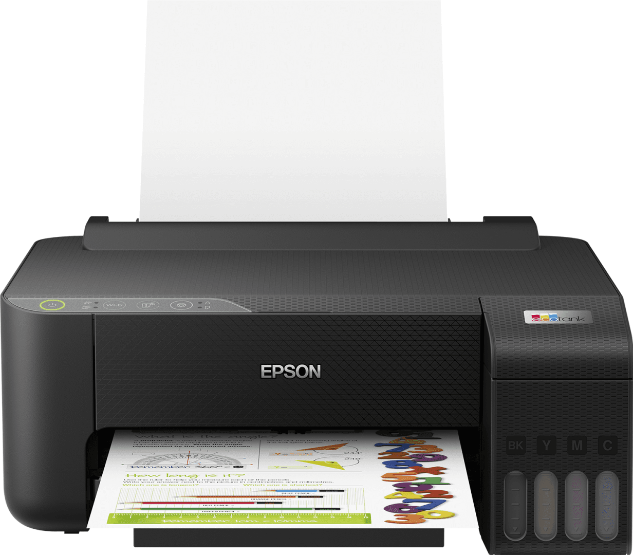 Imprimanta inkjet color CISS Epson L1270, dimensiune A4, viteza max 33ppm alb-negru, 15ppm color, rezolutie printer 5.760 x 1.440 DPI, alimentare hartie 100 coli, imprimare fara margini, interfata: USB 2.0, WI-FI, WI-FI Direct consumabile: 103 ecotank Black, Cyan, Magenta, Yellow, C13T00S14A