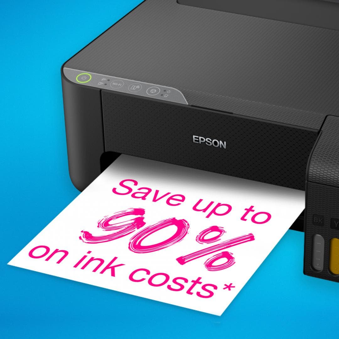 Imprimanta inkjet color CISS Epson L1270, dimensiune A4, viteza max 33ppm alb-negru, 15ppm color, rezolutie printer 5.760 x 1.440 DPI, alimentare hartie 100 coli, imprimare fara margini, interfata: USB 2.0, WI-FI, WI-FI Direct consumabile: 103 ecotank Black, Cyan, Magenta, Yellow, C13T00S14A