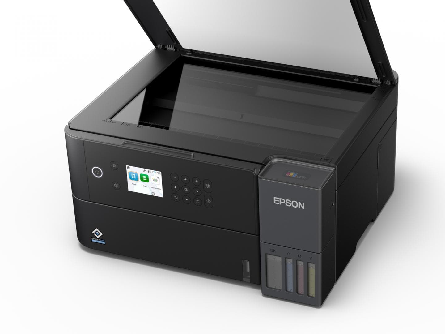 Multifunctional inkjet color Epson EcoTank CISS L6360, dimensiune A4 (Printare,Copiere, Scanare), printare borderless, viteza 33ppm alb-negru, 20ppm color, rezolutie 4800x1200 dpi, alimentare hartie 250 coli, duplex automat ,scanner CIS rezolutie 1200x2400, consumabile: T03Y1 Black (8.5k), T03Y2